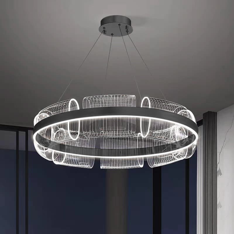 Bring modern sophistication into your space with this striking ceiling fittings collection, designed to combine sculptural beauty with efficient lighting. - View 1