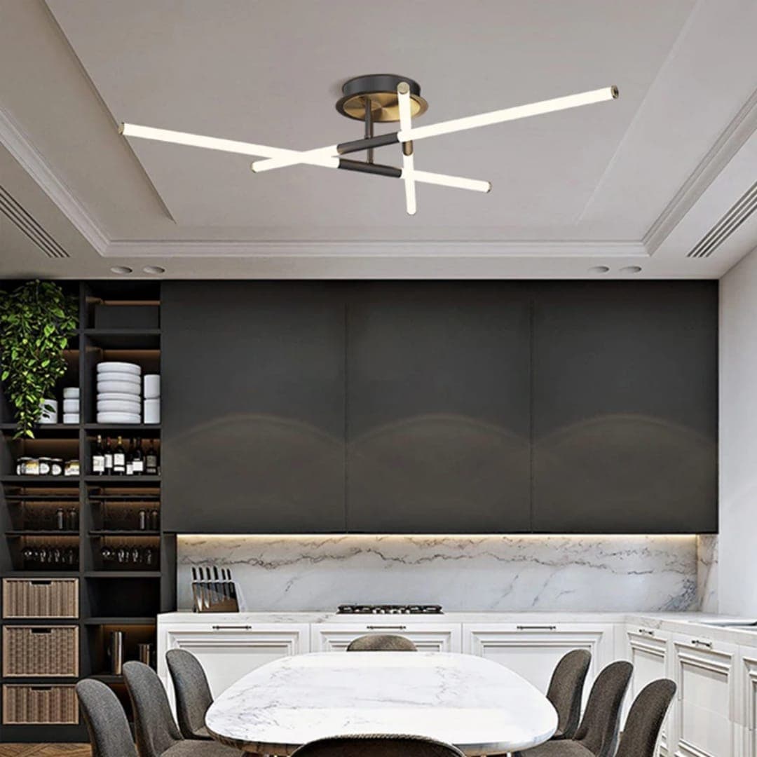 Designer Linear LED Chandelier for Interiors. - View 1