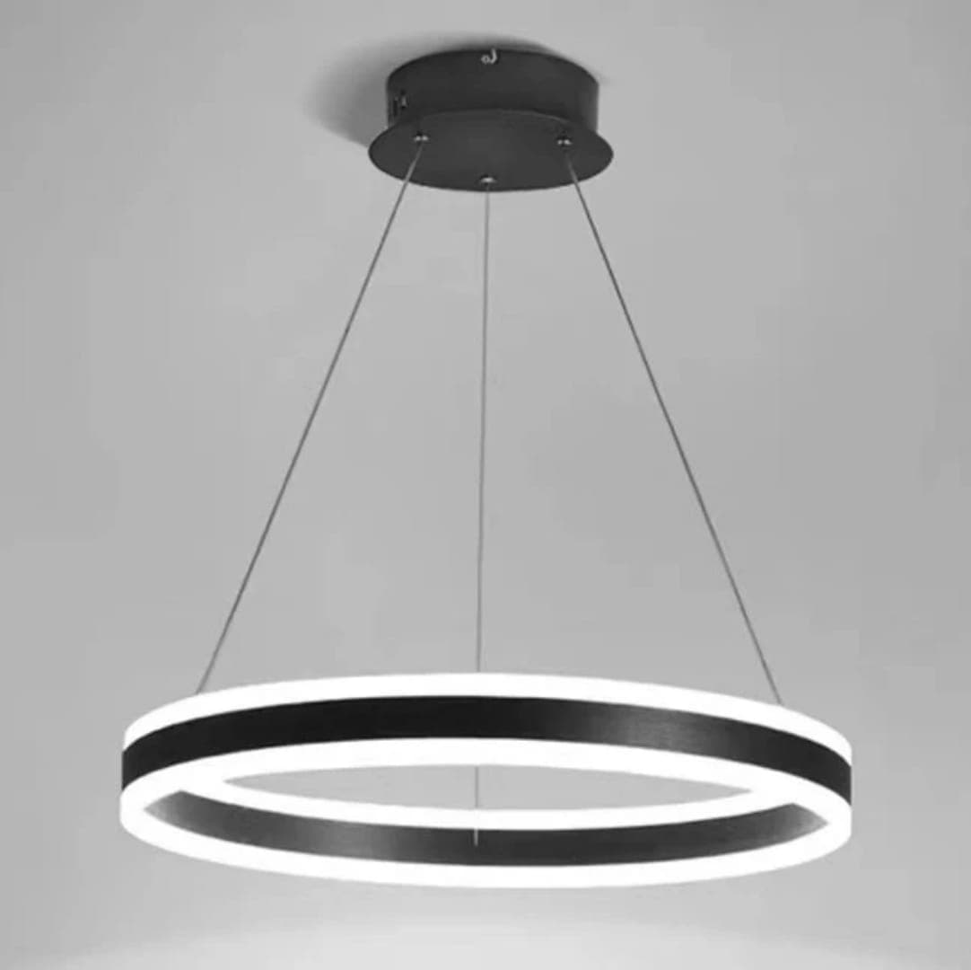 Luxury Round LED Chandelier – Modern Nordic Ceiling Lighting. - View 1