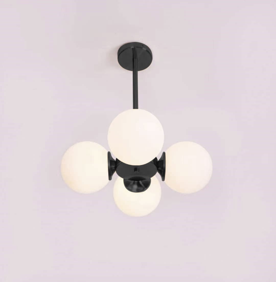 Stylish Nordic Globe Ceiling Light for Living Room. - View 1