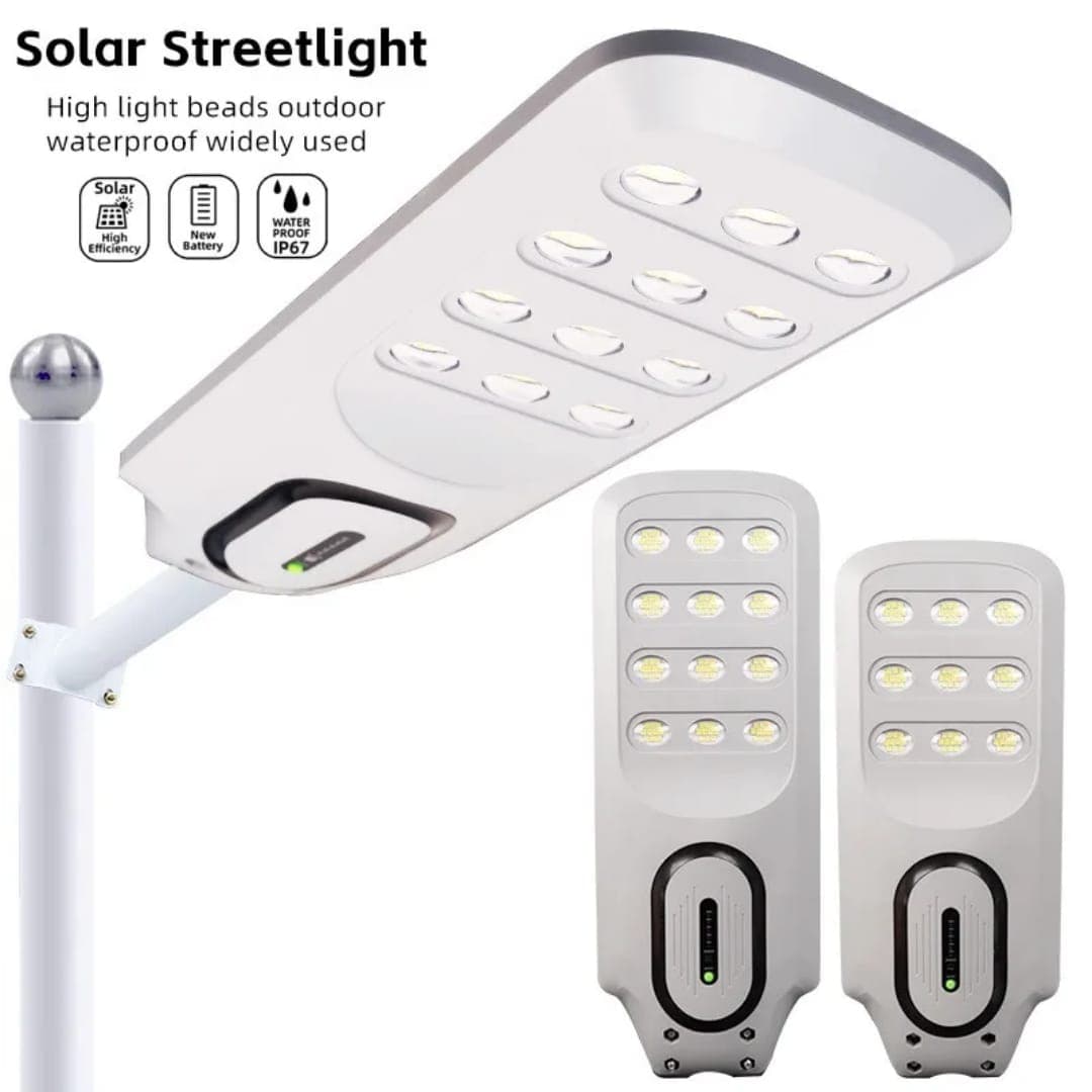 Solar Street Light Outdoor LED – Waterproof IP67 Energy-Saving Security Lamp. - View 1